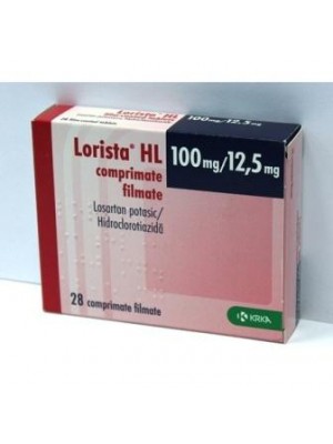 Lorista HL 100 mg. / 12.5 mg. 30 tablets